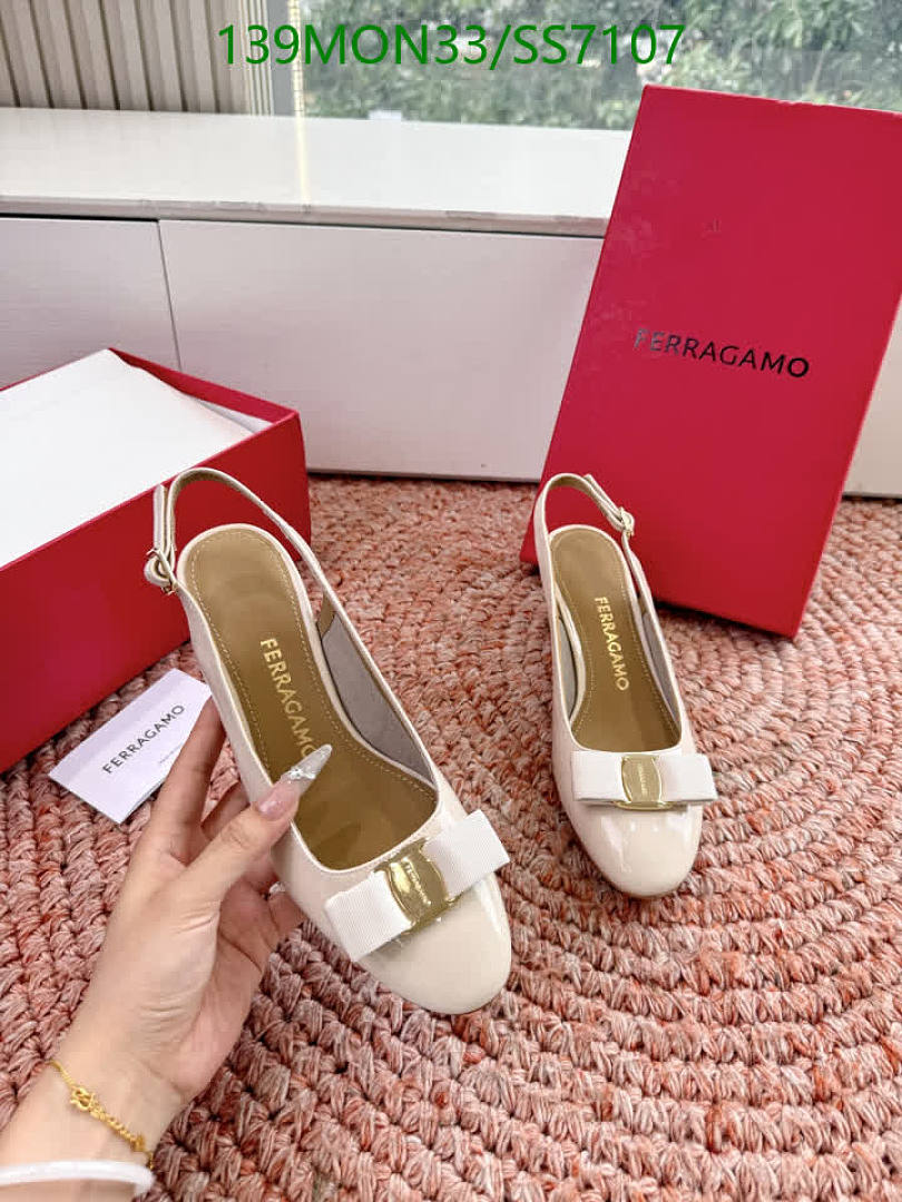 Ferragamo-Women Shoes Code: SS7107 $: 139USD