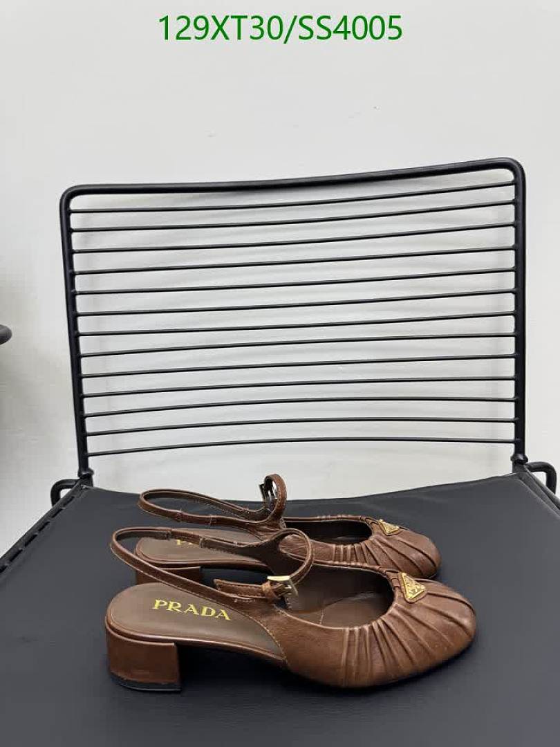 Prada-Women Shoes Code: SS4005 $: 129USD