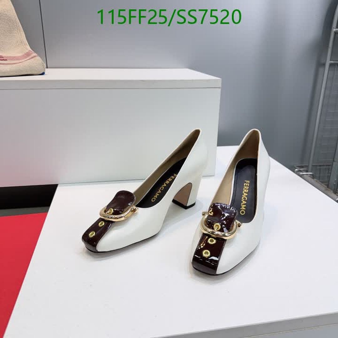 Ferragamo-Women Shoes Code: SS7520 $: 115USD