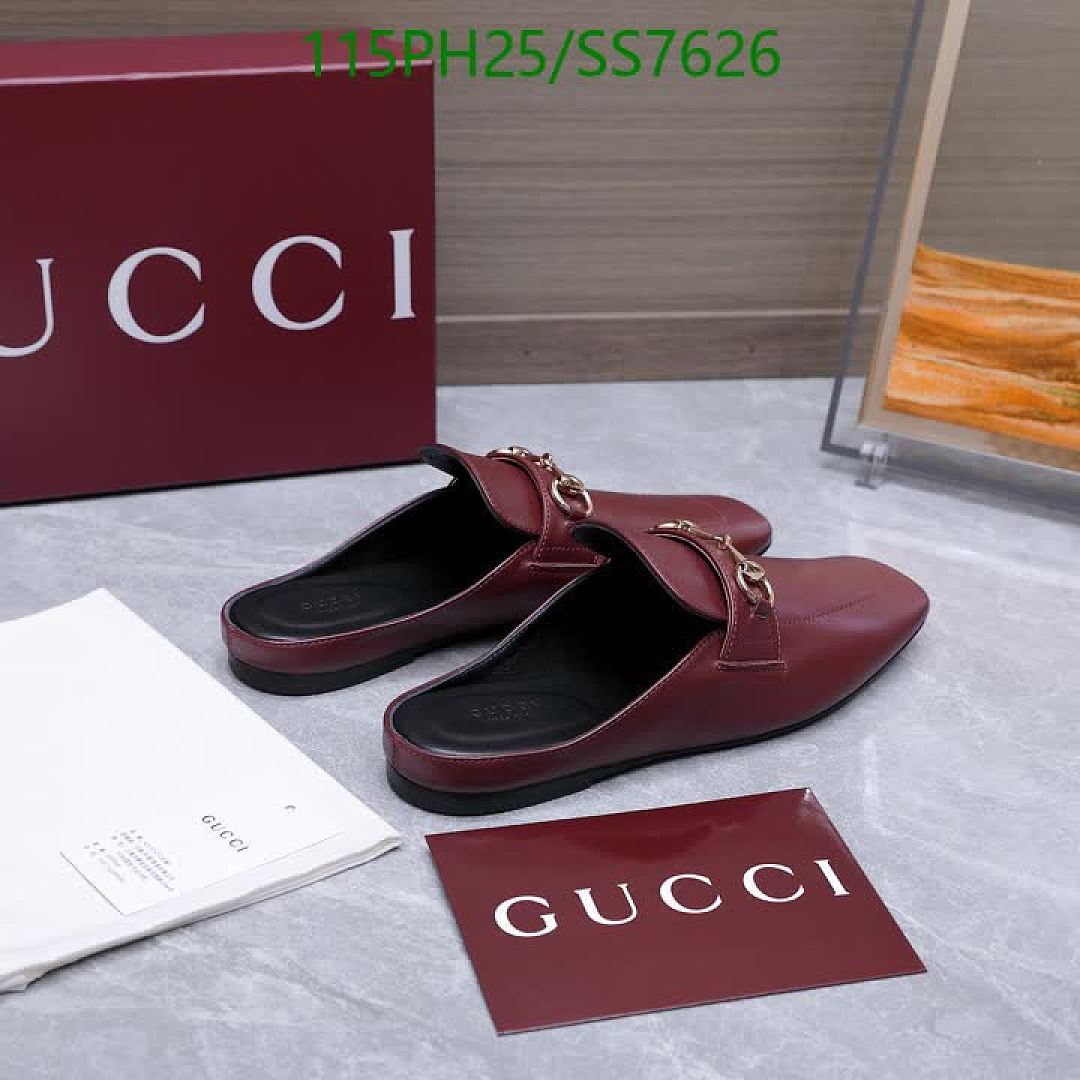 Gucci-Women Shoes Code: SS7626 $: 115USD