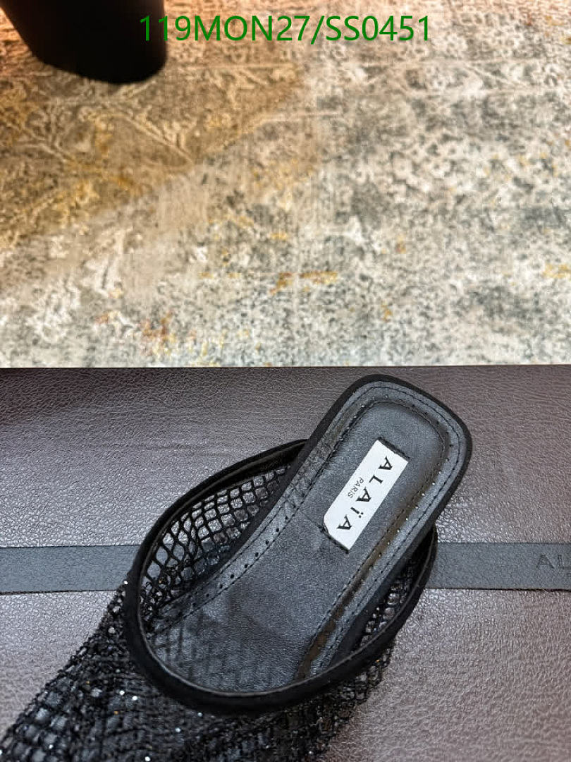 Alaia-Women Shoes Code: SS0451 $: 119USD