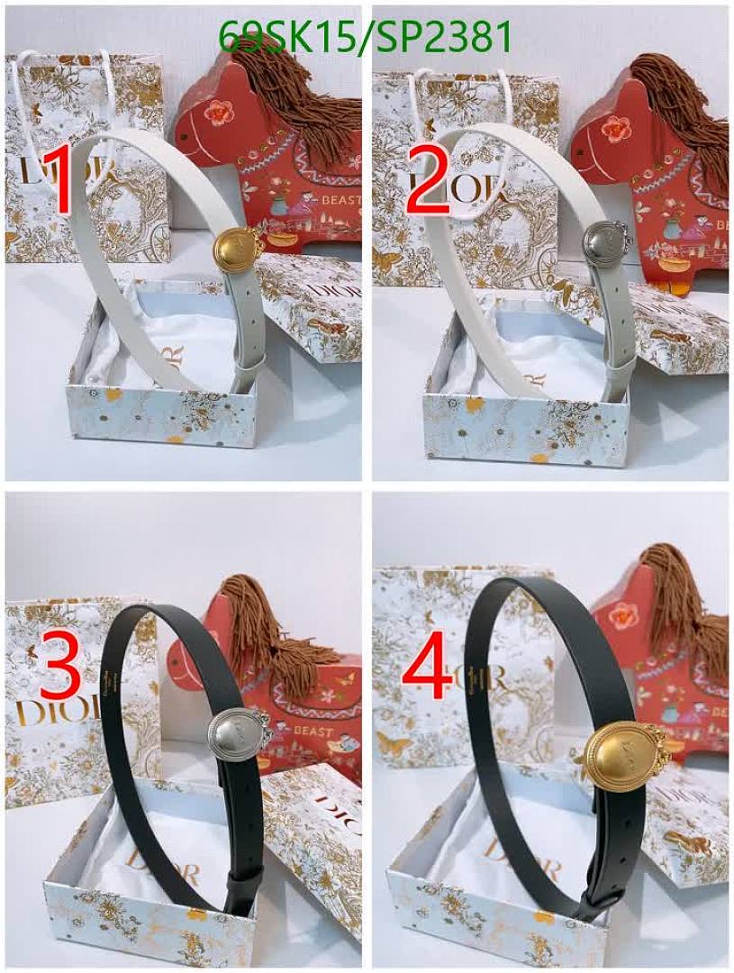 Dior-Belts Code: SP2381 $: 69USD