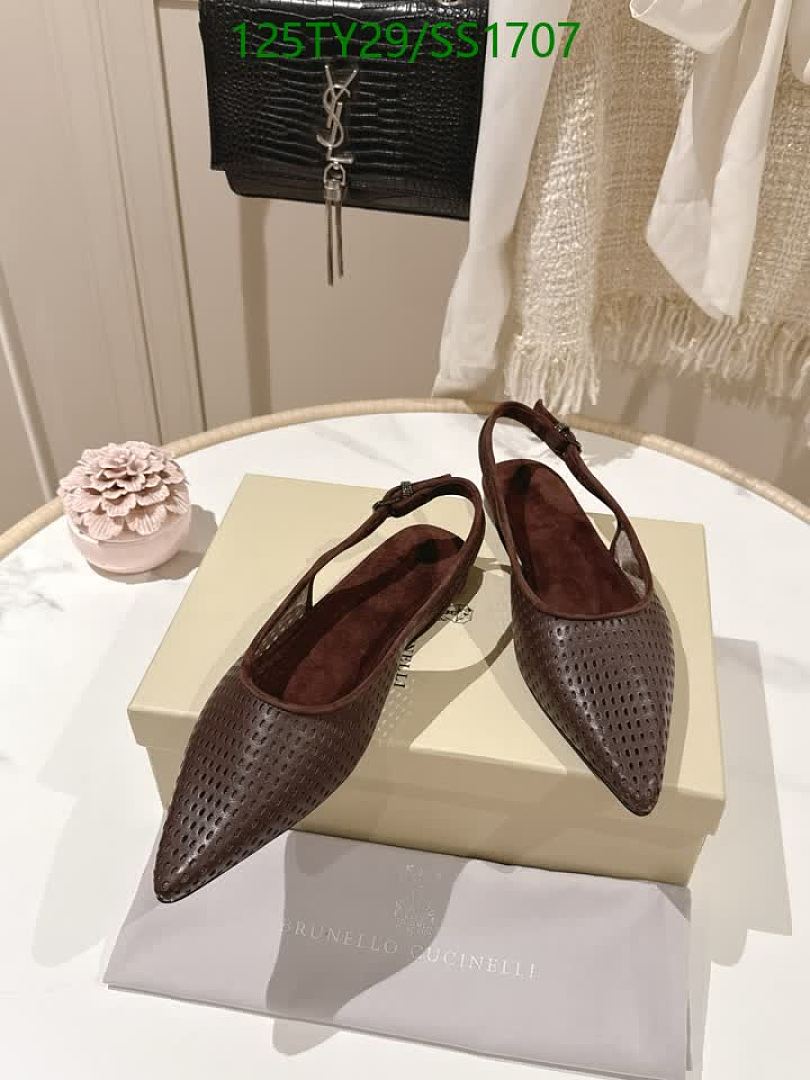 Brunello Cucinelli-Women Shoes Code: SS1707 $: 125USD
