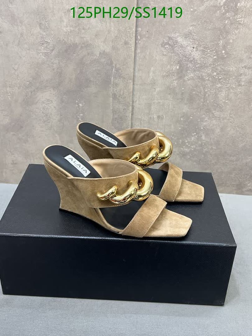 Alaia-Women Shoes Code: SS1419 $: 125USD