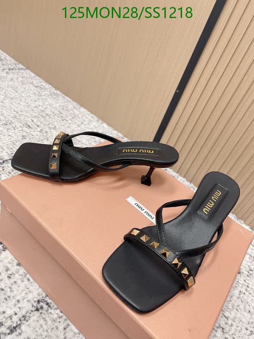 Miu Miu-Women Shoes Code: SS1218 $: 125USD