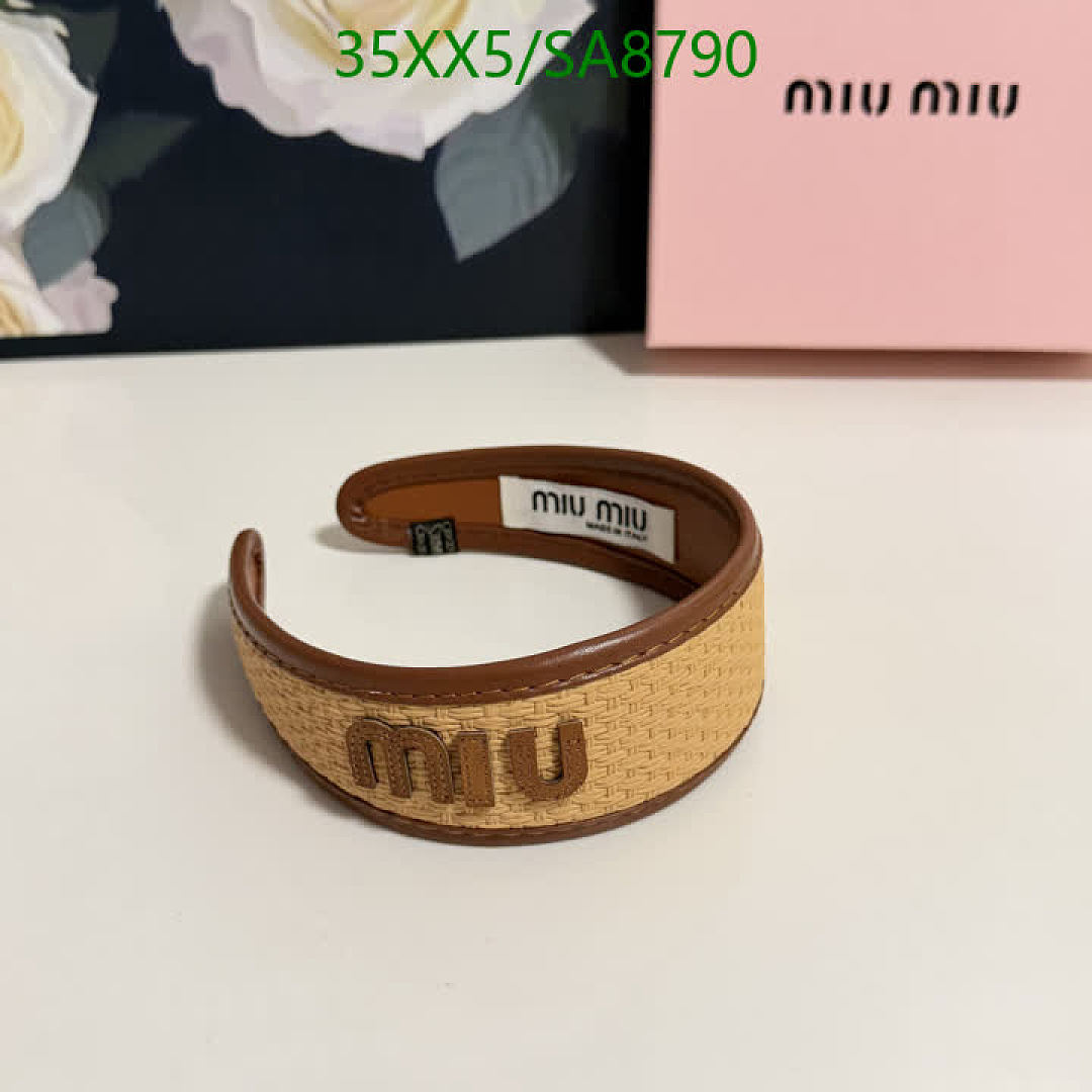 MIU MIU-Headband Code: SA8790 $: 35USD