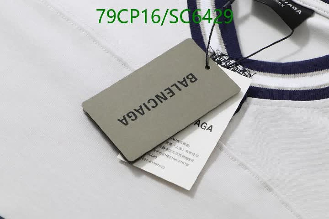 Balenciaga-Clothing Code: SC6429 $: 79USD