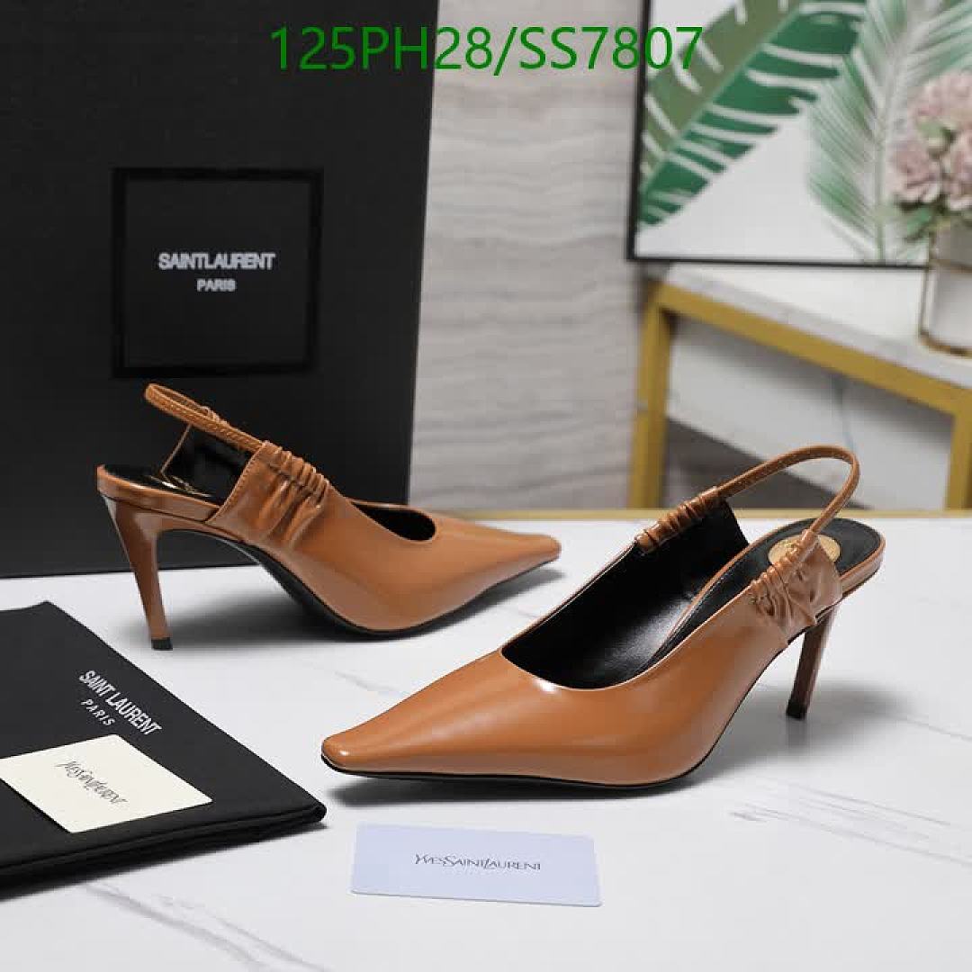 YSL-Women Shoes Code: SS7807 $: 125USD