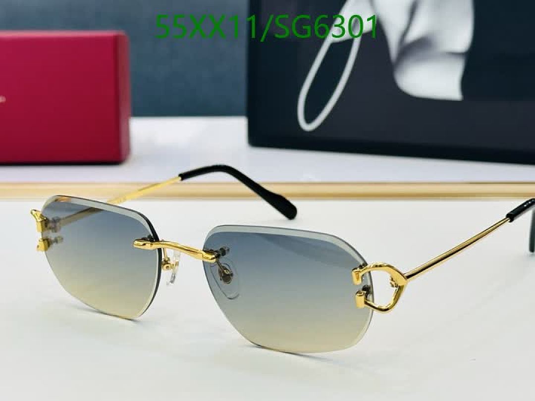 Cartier-Glasses Code: SG6301 $: 55USD