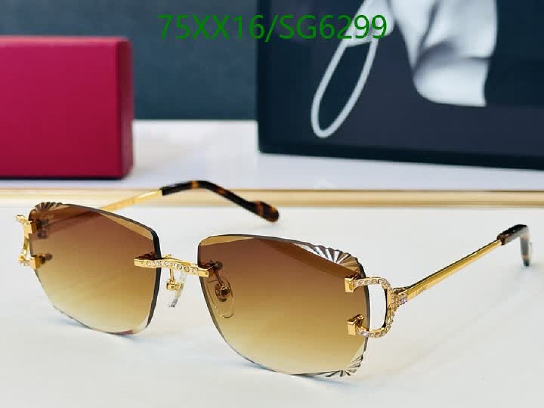Cartier-Glasses Code: SG6299 $: 75USD