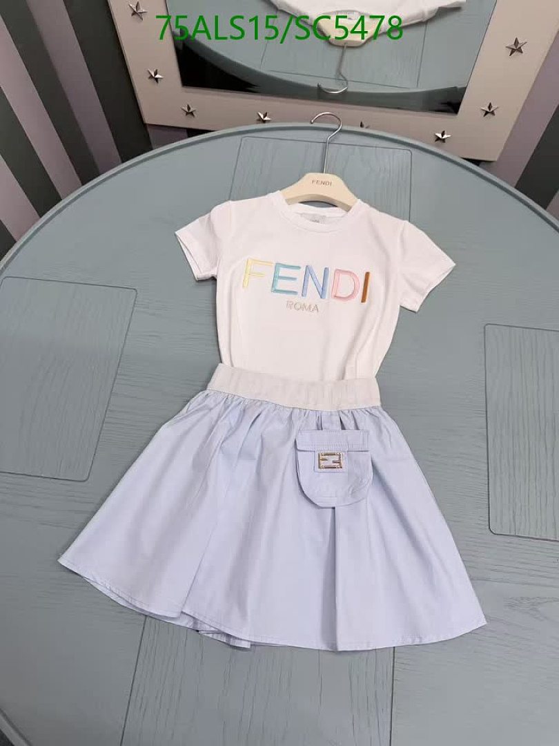 Fendi-Kids clothing Code: SC5478 $: 75USD