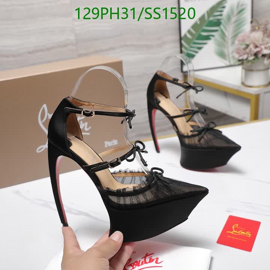 Christian Louboutin-Women Shoes Code: SS1520 $: 129USD