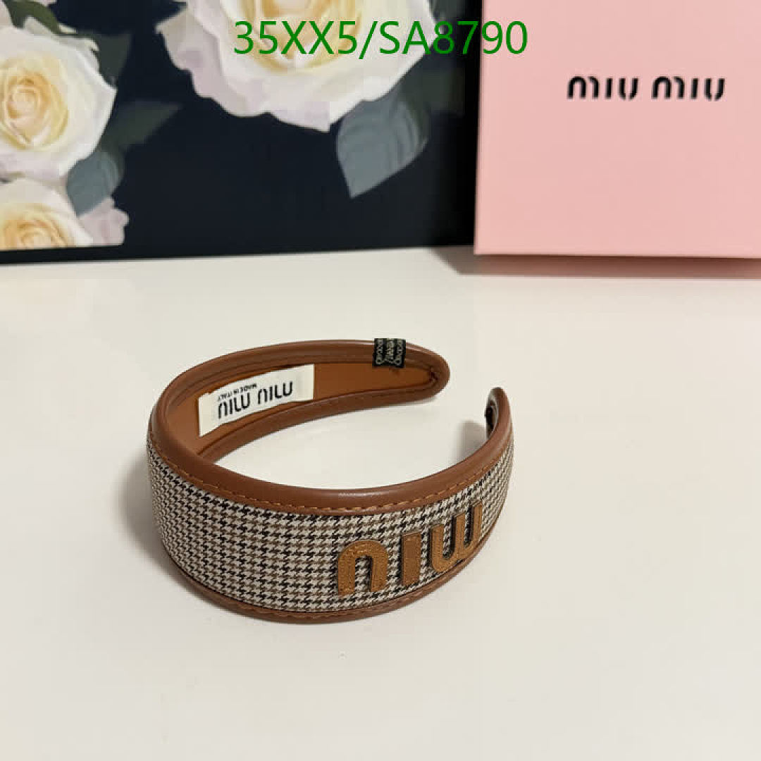 MIU MIU-Headband Code: SA8790 $: 35USD