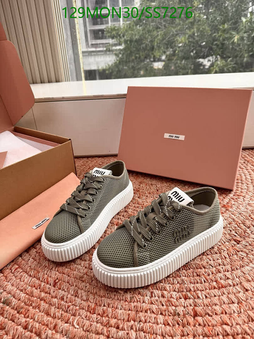 Miu Miu-Women Shoes Code: SS7276 $: 129USD