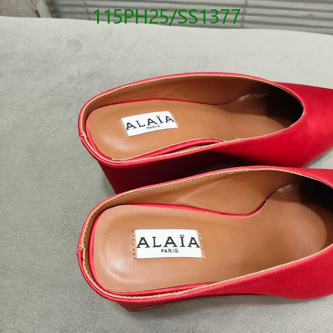 Alaia-Women Shoes Code: SS1377 $: 115USD