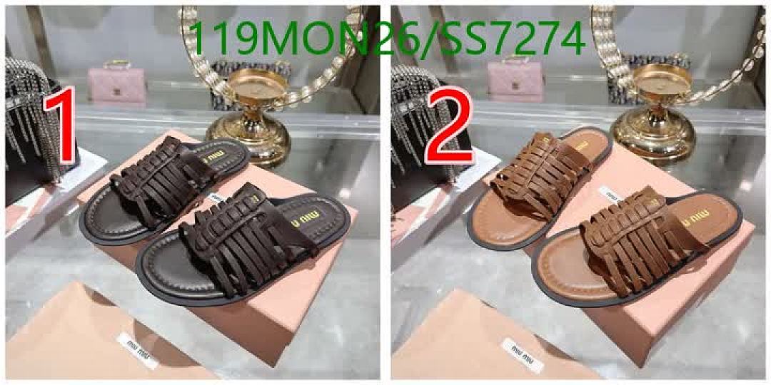 Miu Miu-Women Shoes Code: SS7274 $: 119USD