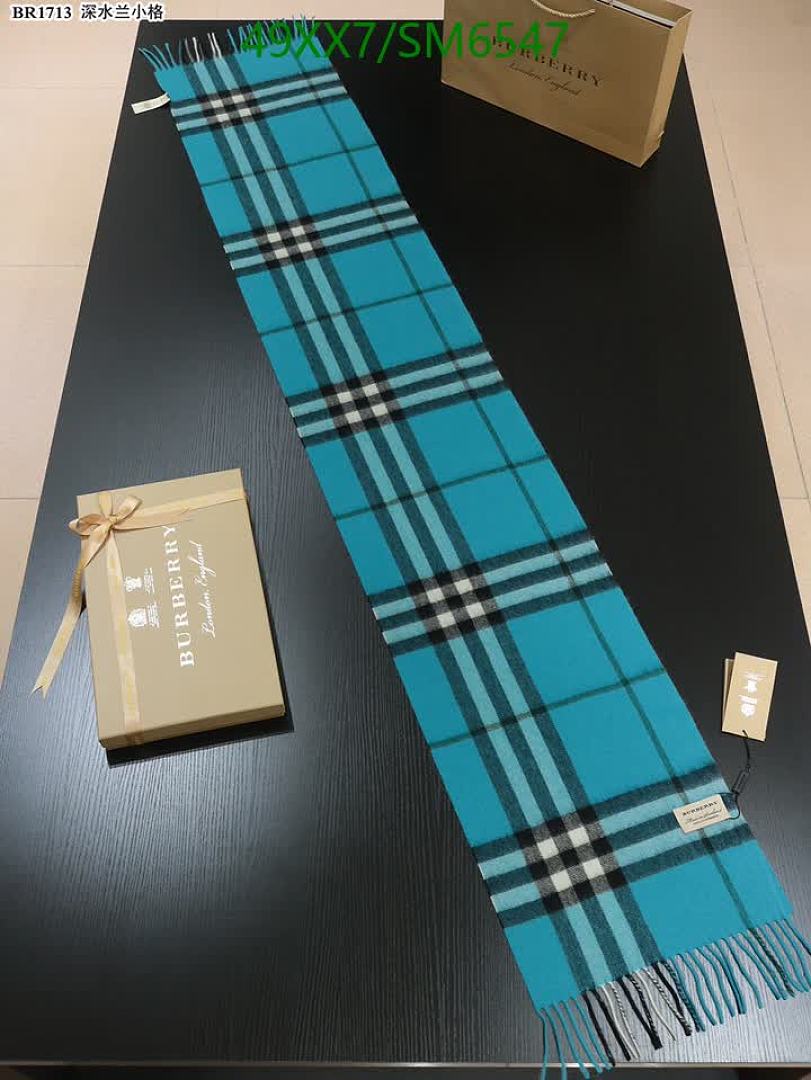 Burberry-Scarf Code: SM6547 $: 49USD