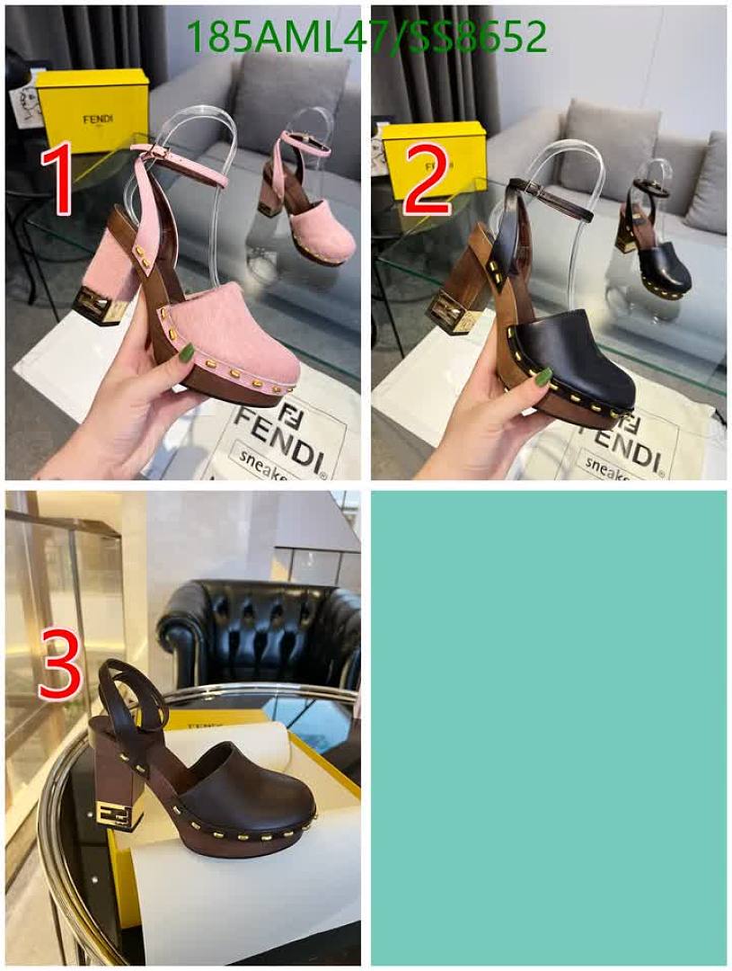Fendi-Women Shoes Code: SS8652 $: 185USD