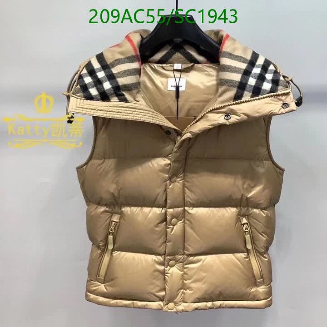 Burberry-Down jacket Women Code: SC1943 $: 209USD
