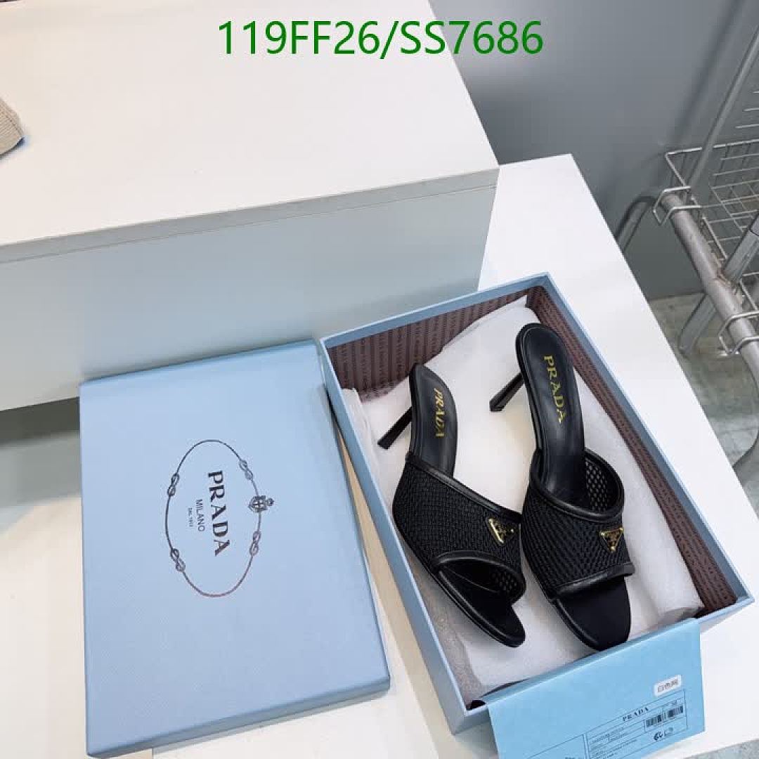 Prada-Women Shoes Code: SS7686 $: 119USD