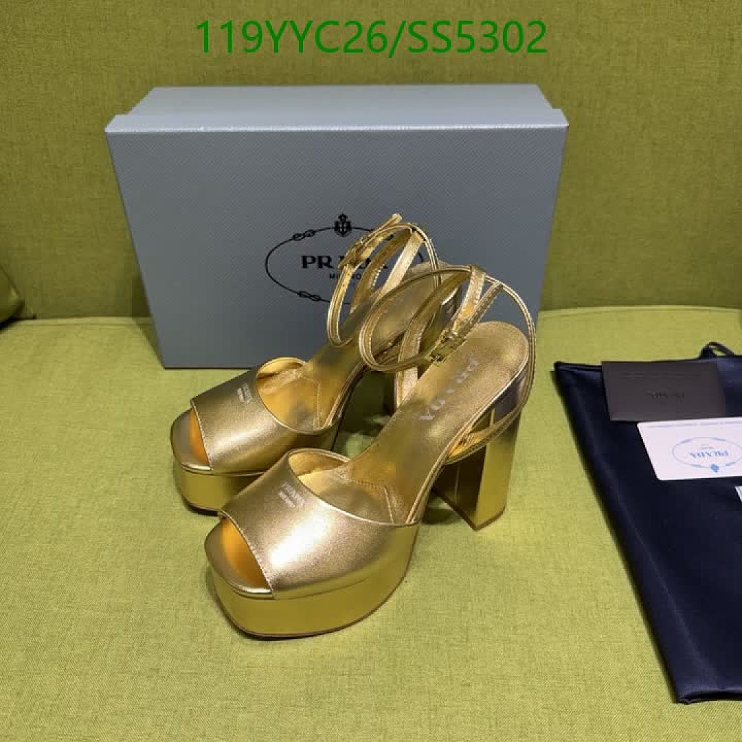 Prada-Women Shoes Code: SS5302 $: 119USD