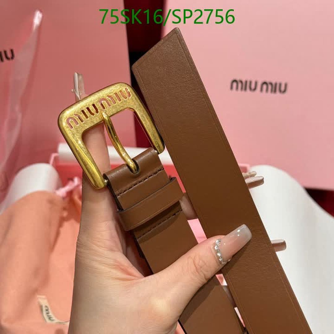 MIU MIU-Belts Code: SP2756 $: 75USD