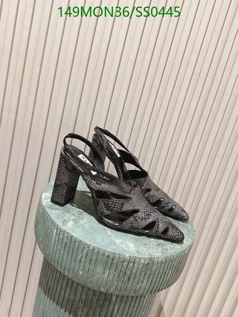Alaia-Women Shoes Code: SS0445 $: 149USD