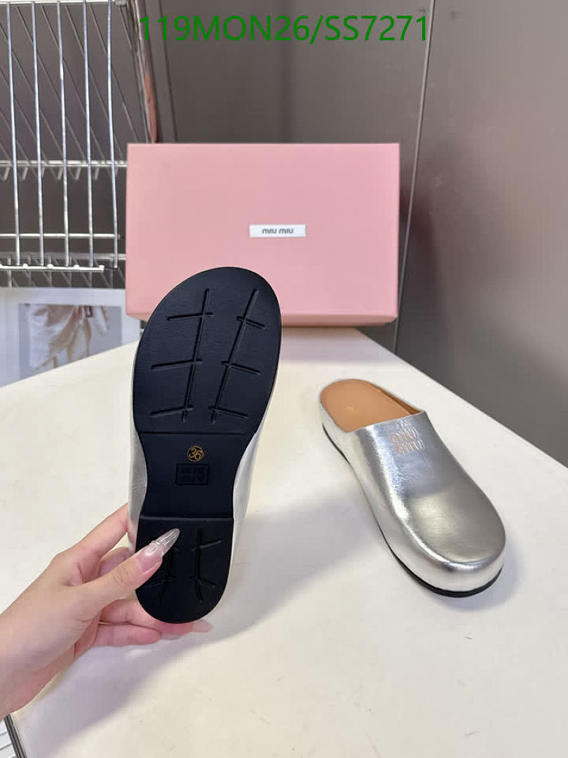Miu Miu-Women Shoes Code: SS7271 $: 119USD