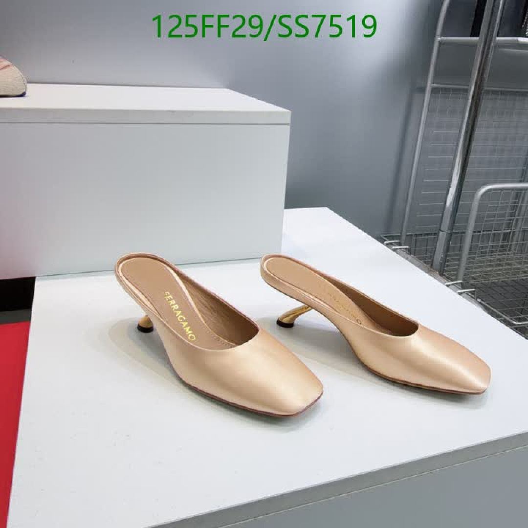 Ferragamo-Women Shoes Code: SS7519 $: 125USD