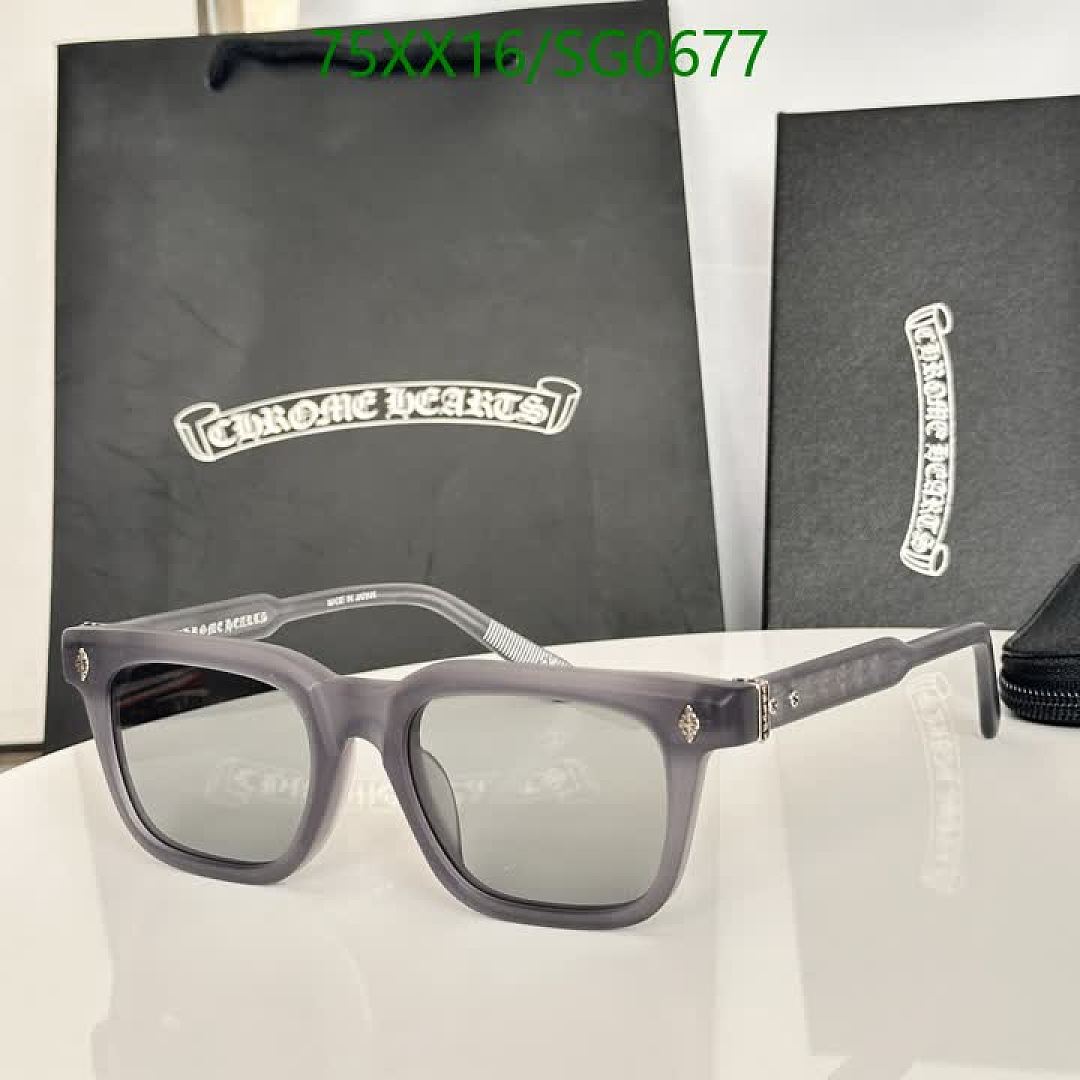 Chrome Hearts-Glasses Code: SG0677 $: 75USD