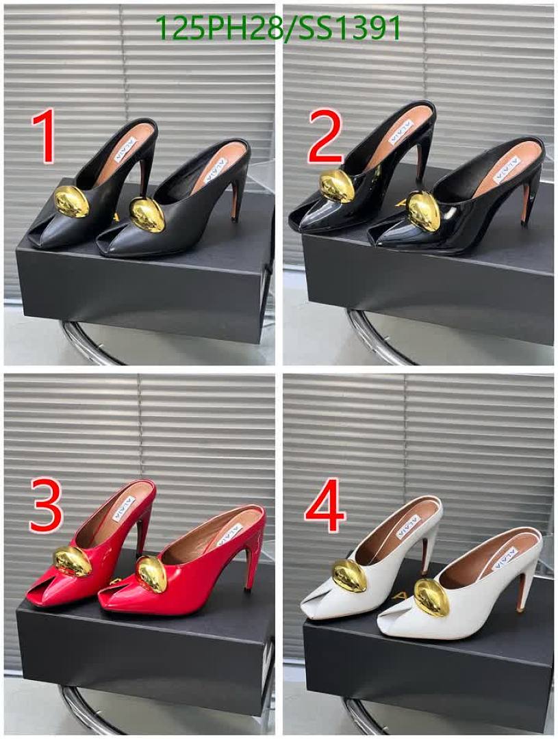 Alaia-Women Shoes Code: SS1391 $: 125USD