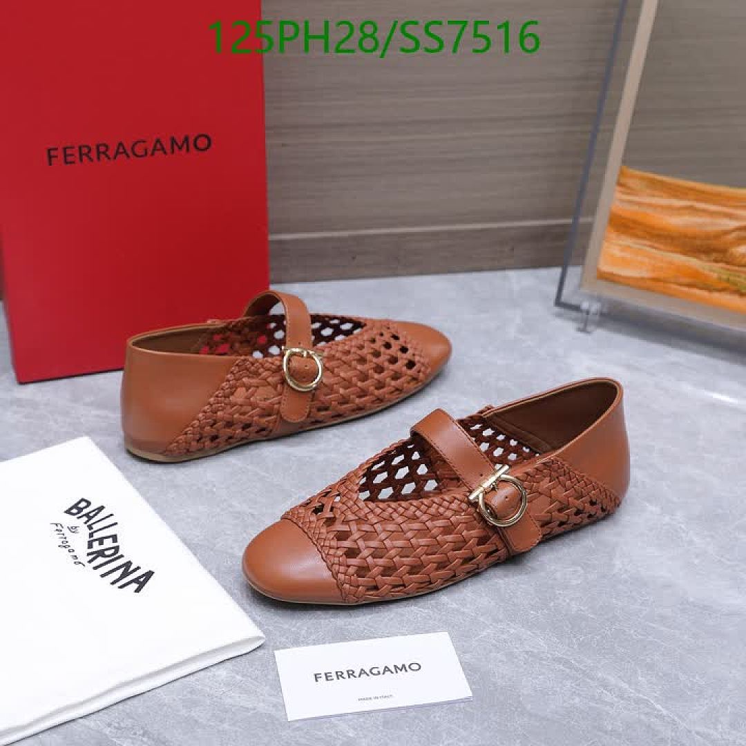 Ferragamo-Women Shoes Code: SS7516 $: 125USD