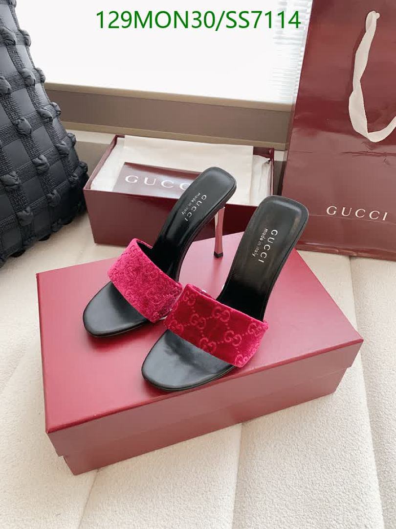 Gucci-Women Shoes Code: SS7114 $: 129USD