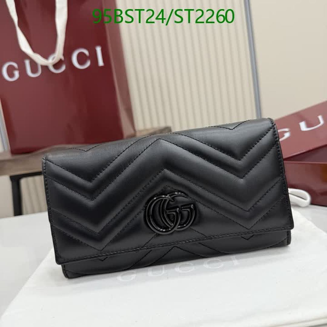 Gucci-Wallet Mirror Quality Code: ST2260 $: 95USD