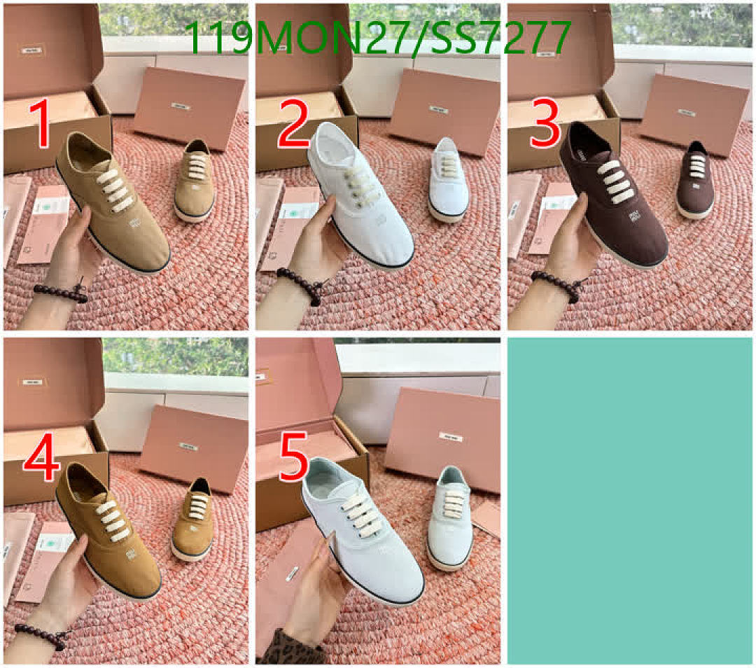 Miu Miu-Women Shoes Code: SS7277 $: 119USD