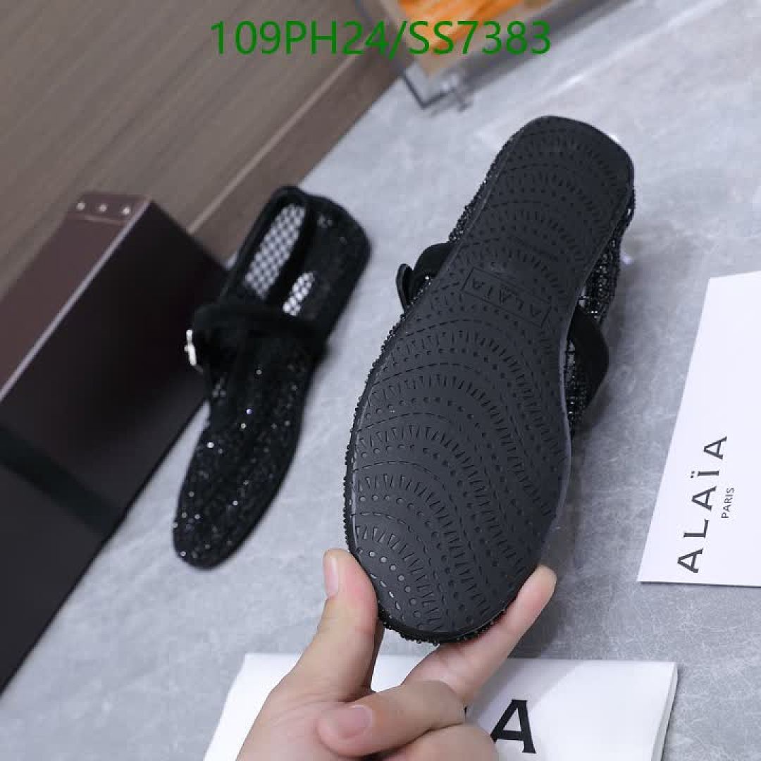 Alaia-Women Shoes Code: SS7383 $: 109USD