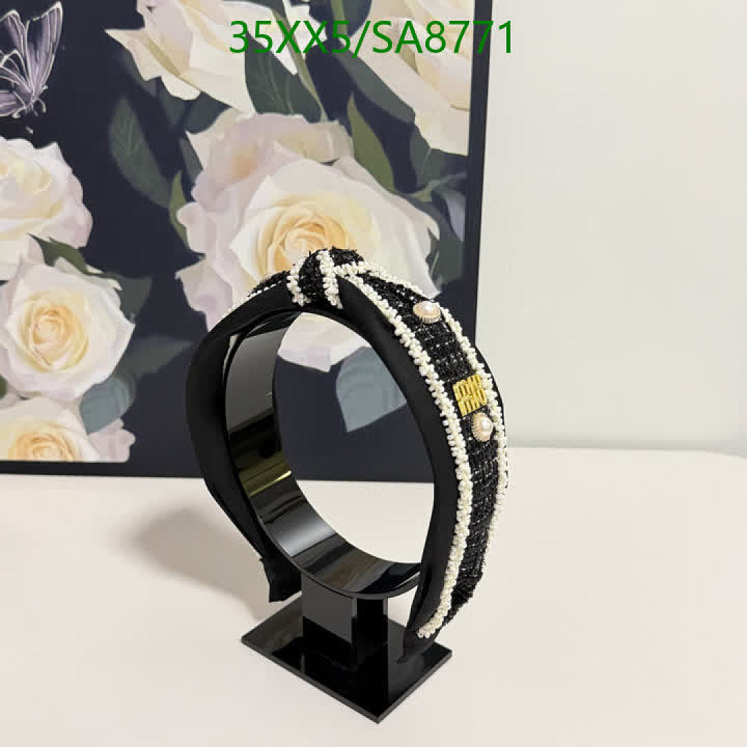 MIU MIU-Headband Code: SA8771 $: 35USD