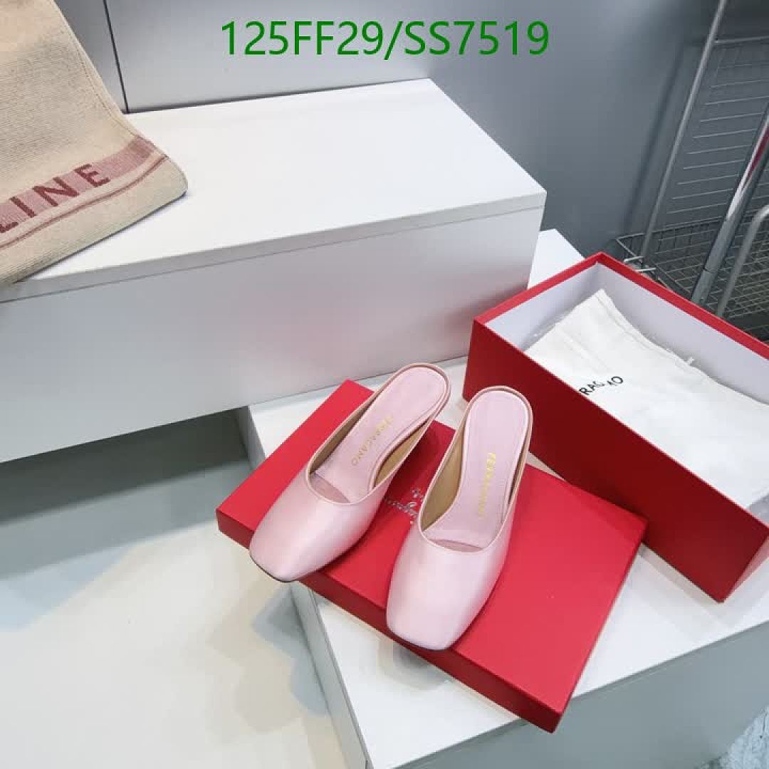 Ferragamo-Women Shoes Code: SS7519 $: 125USD