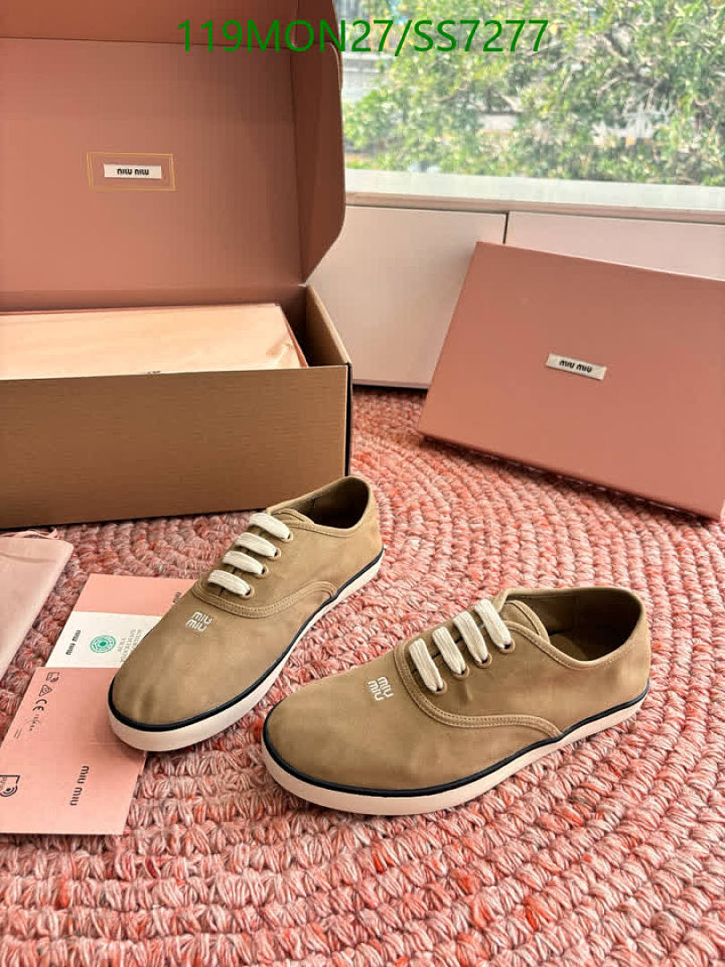 Miu Miu-Women Shoes Code: SS7277 $: 119USD