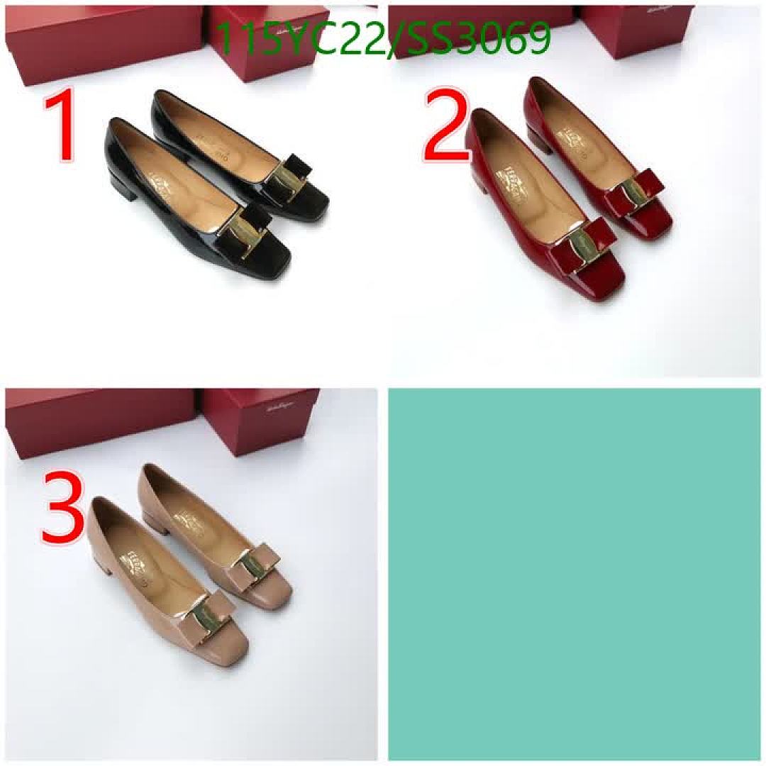 Ferragamo-Women Shoes Code: SS3069 $: 115USD
