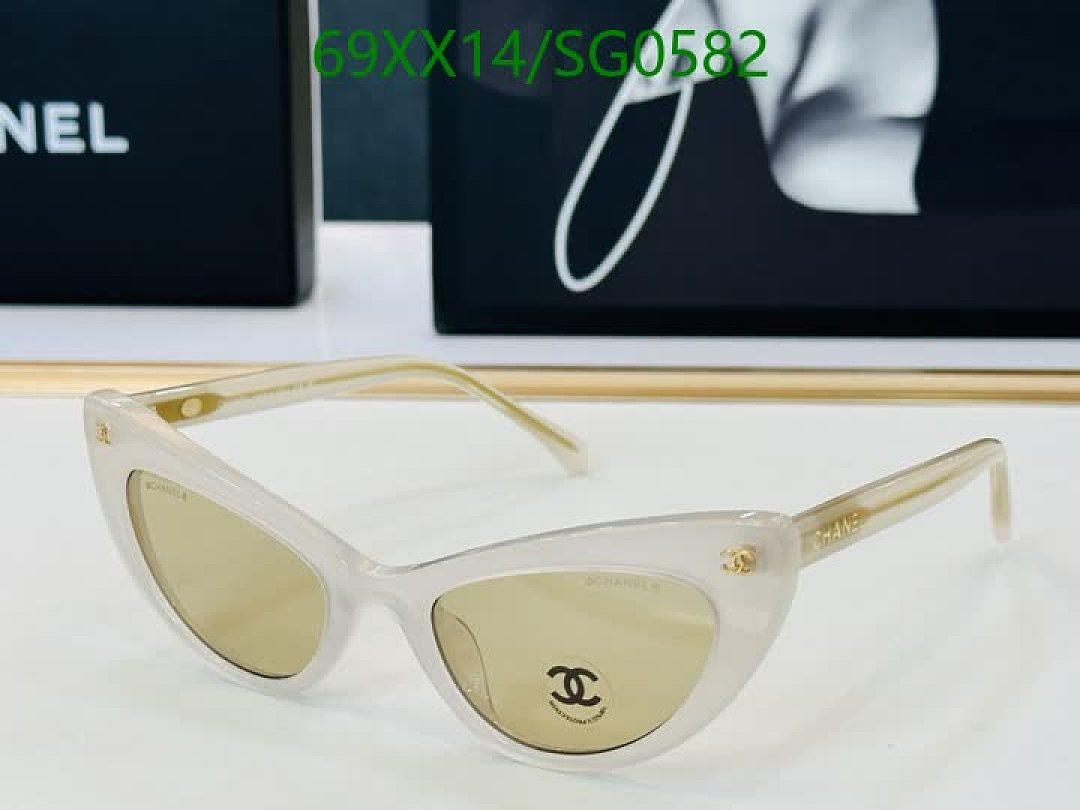Chanel-Glasses Code: SG0582 $: 69USD