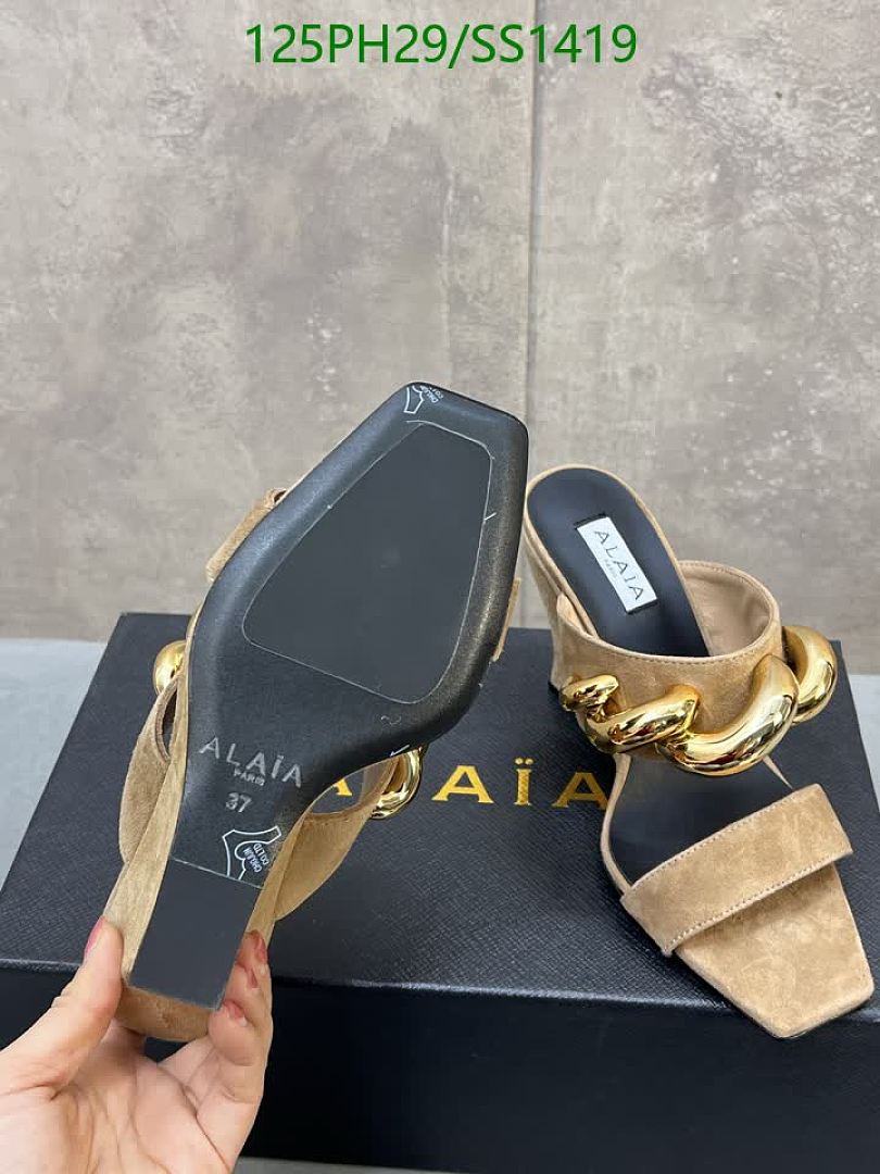 Alaia-Women Shoes Code: SS1419 $: 125USD