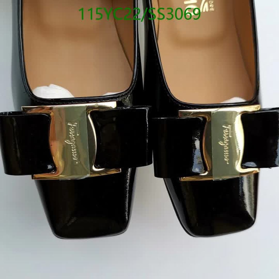 Ferragamo-Women Shoes Code: SS3069 $: 115USD