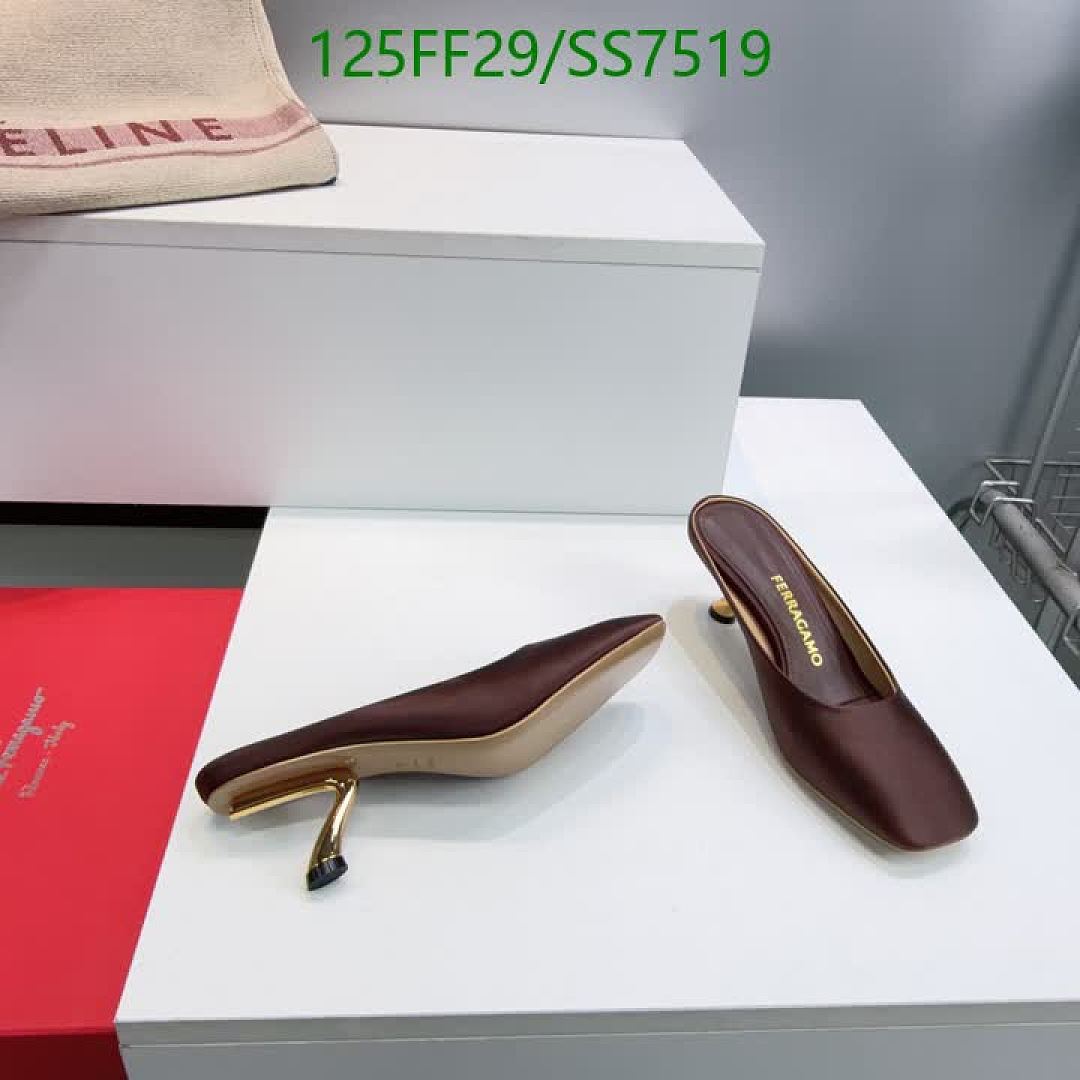 Ferragamo-Women Shoes Code: SS7519 $: 125USD