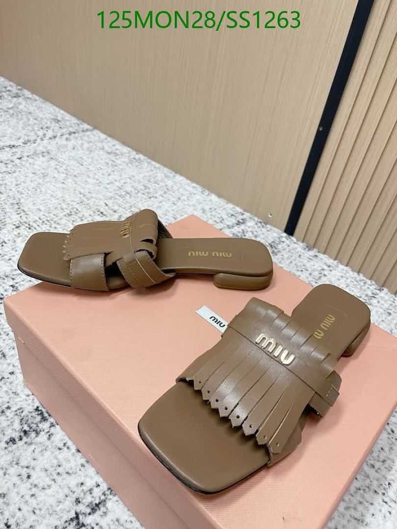 Miu Miu-Women Shoes Code: SS1263 $: 125USD