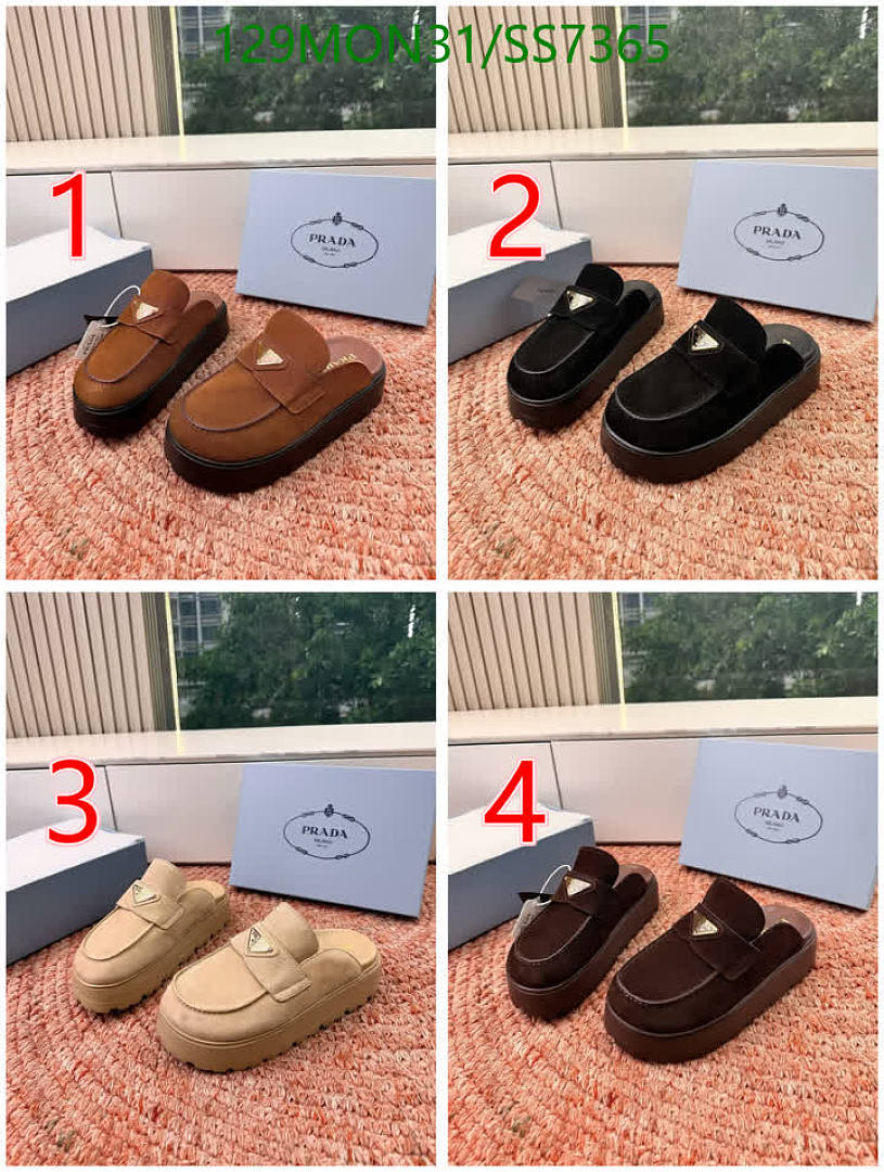 Prada-Women Shoes Code: SS7365 $: 129USD