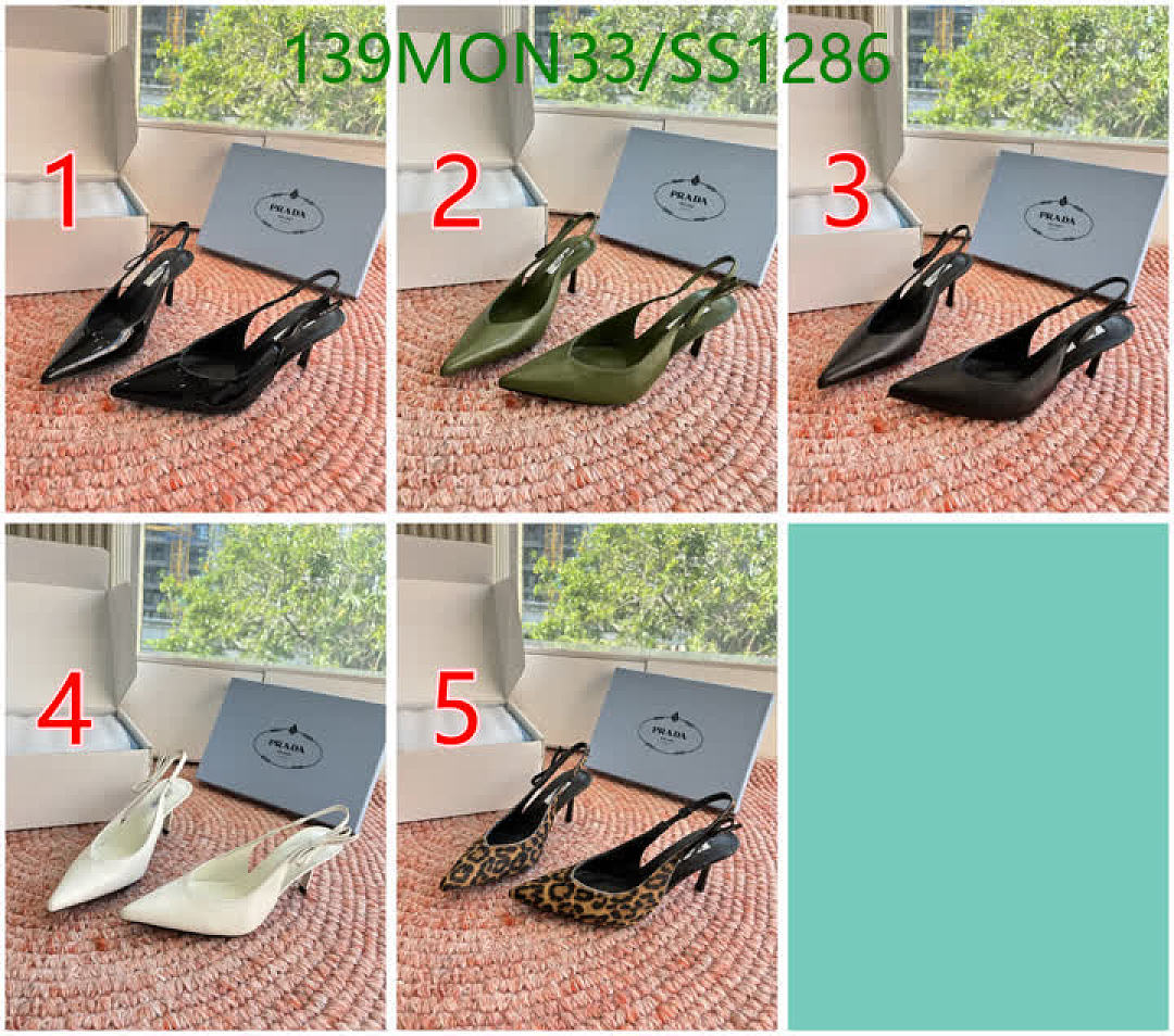 Prada-Women Shoes Code: SS1286 $: 139USD