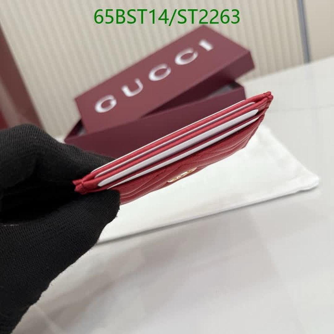 Gucci-Wallet Mirror Quality Code: ST2263 $: 65USD