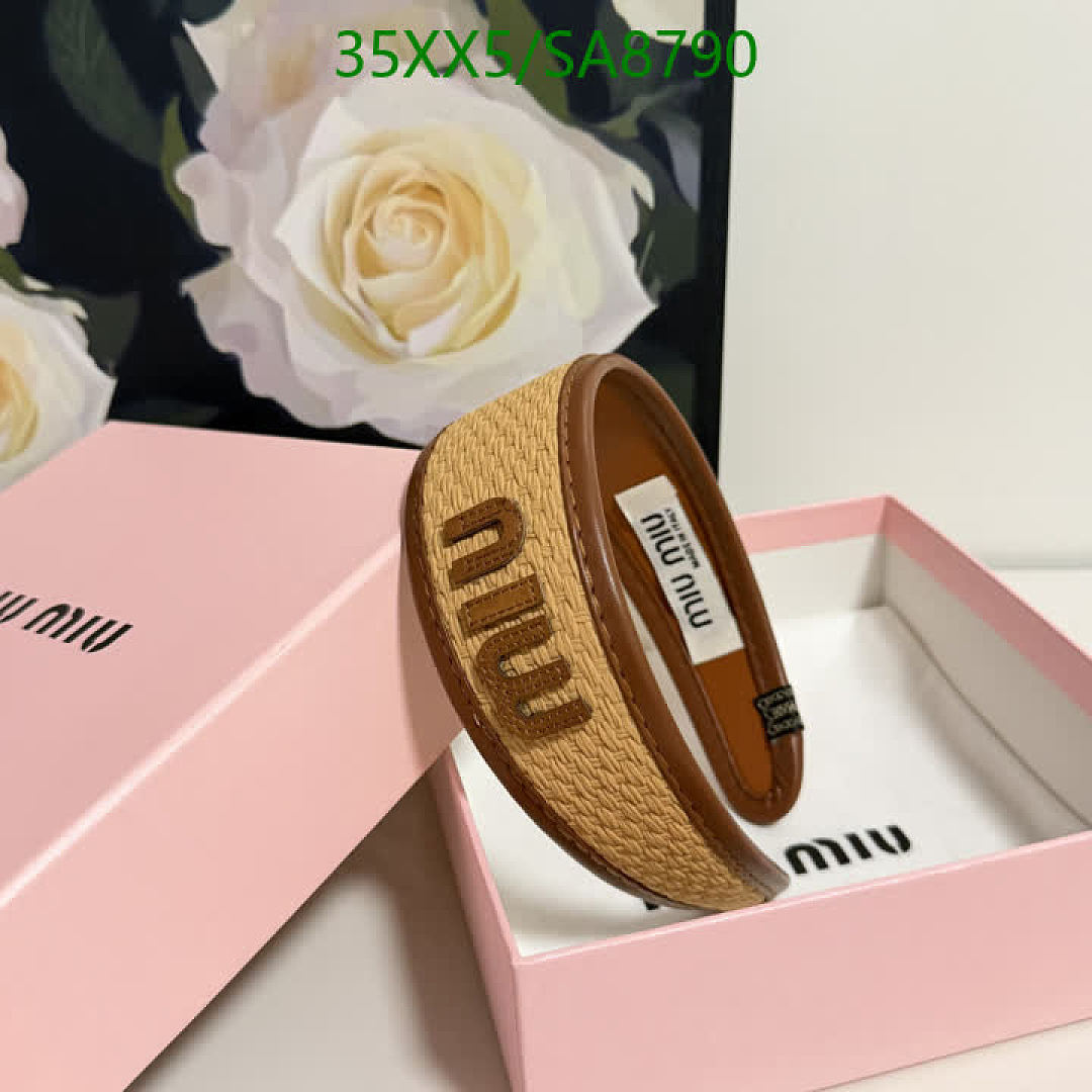 MIU MIU-Headband Code: SA8790 $: 35USD