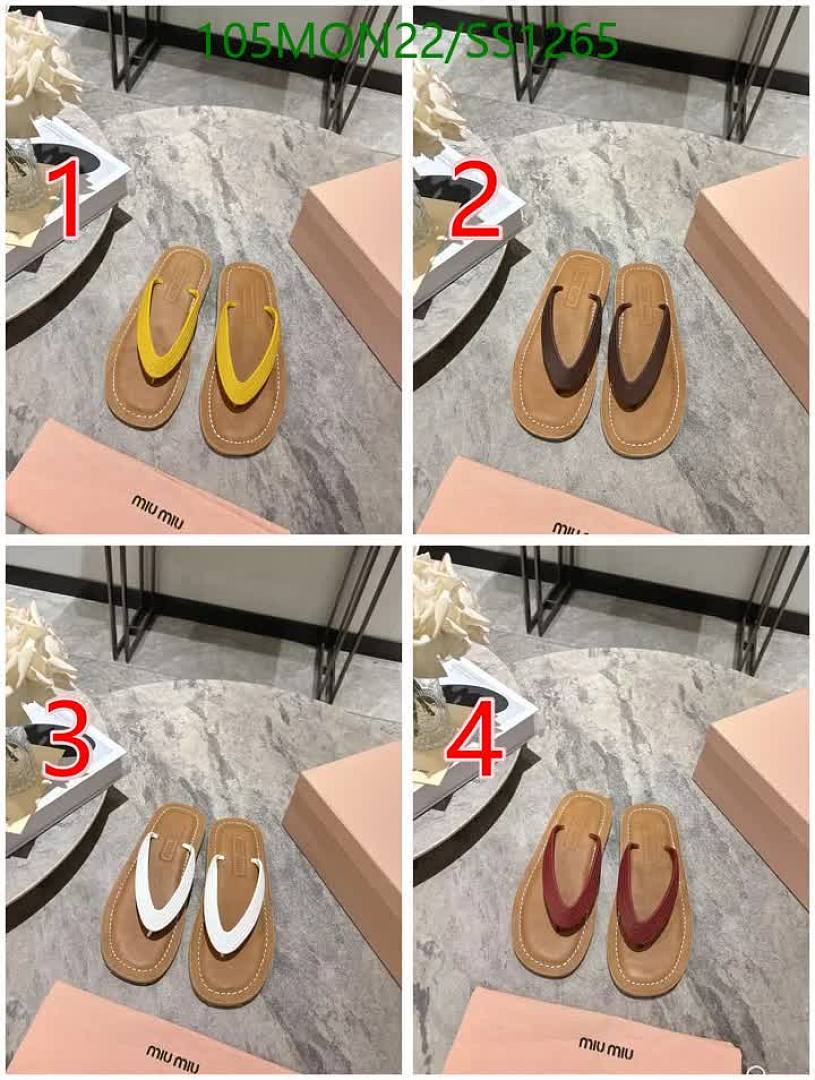 Miu Miu-Women Shoes Code: SS1265 $: 105USD